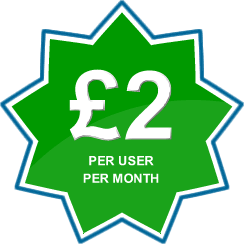 Simple Price: £2 per user per month