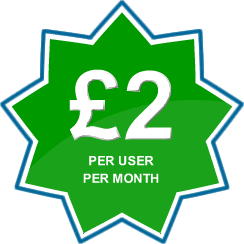 Simple Price: 2 per user per month